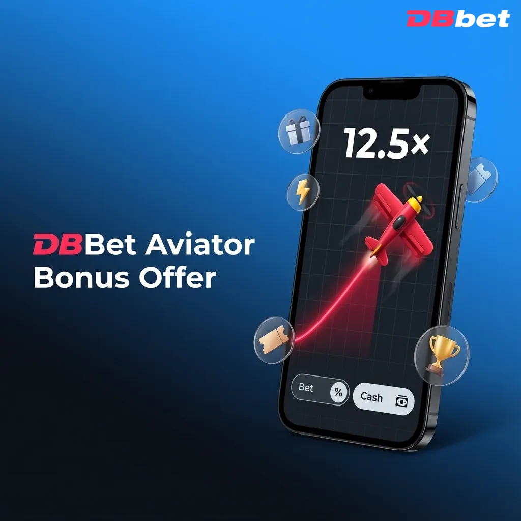 DBBet Aviator welcome bonus promo for new Bangladesh players showing 100% deposit match up to €100 and €1500 + 150 free spins