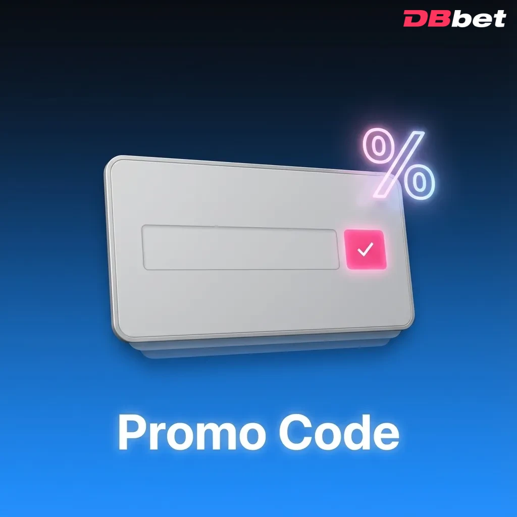 Promo code info graphic showing example bonuses: sports boost, slot free spins, and reload bonus with brief conditions