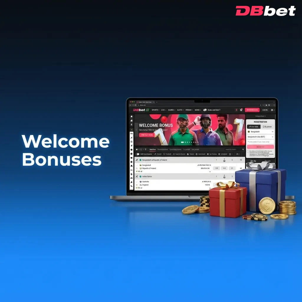 Table summarizing sports and casino welcome bonuses, max amounts, wagering, minimum deposits, and validity.