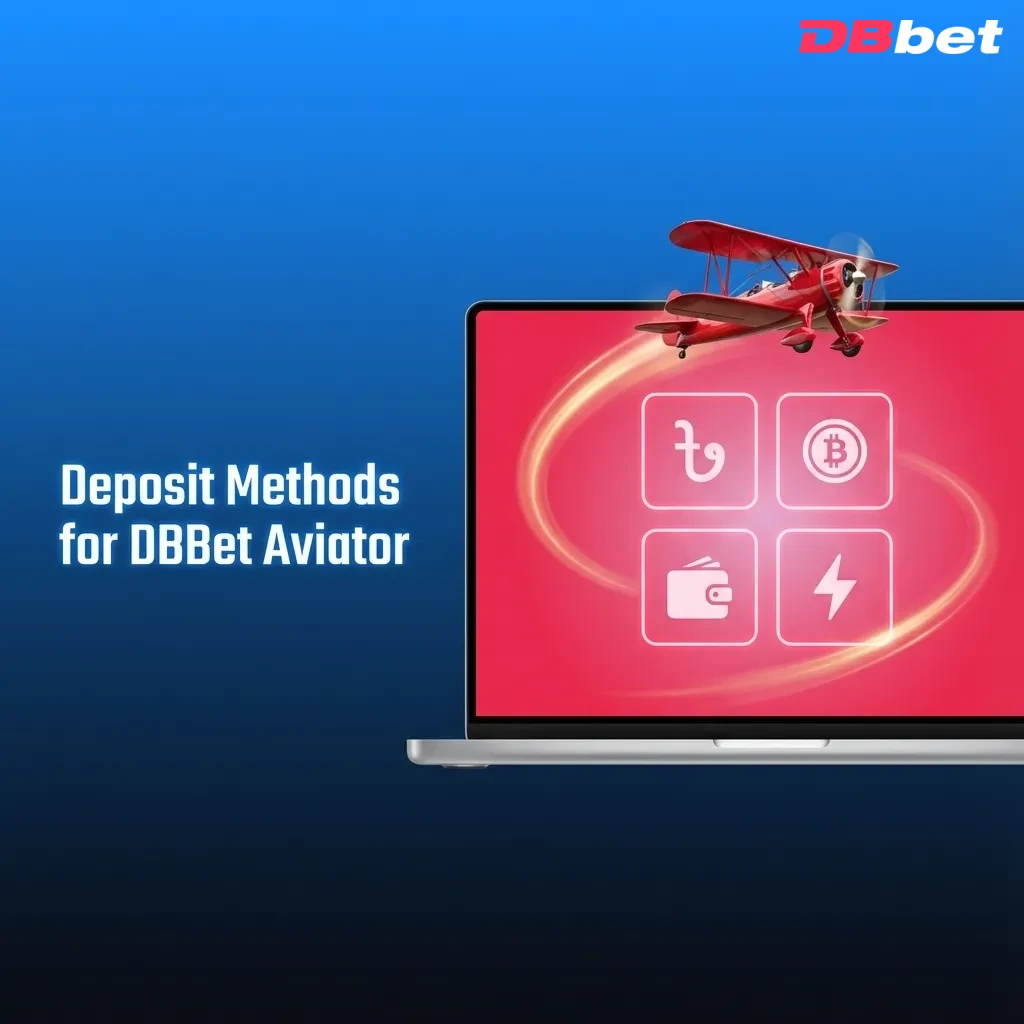 Deposit methods for DBBet Aviator showing cards, e-wallets, mobile money, bank transfers, and crypto icons for Bangladesh