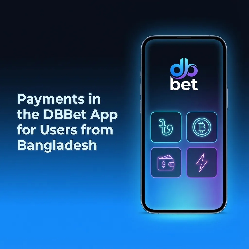 DBBet app screen showing Bangladesh payment methods: Visa, Skrill, Neteller, Sticpay, Perfectmoney, Airtel Money