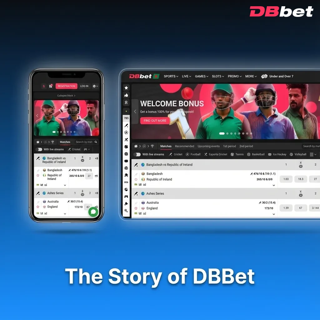 Illustration of DBBet’s timeline from 2020 startup to licensed Malta-based betting company focused on trust and fair play
