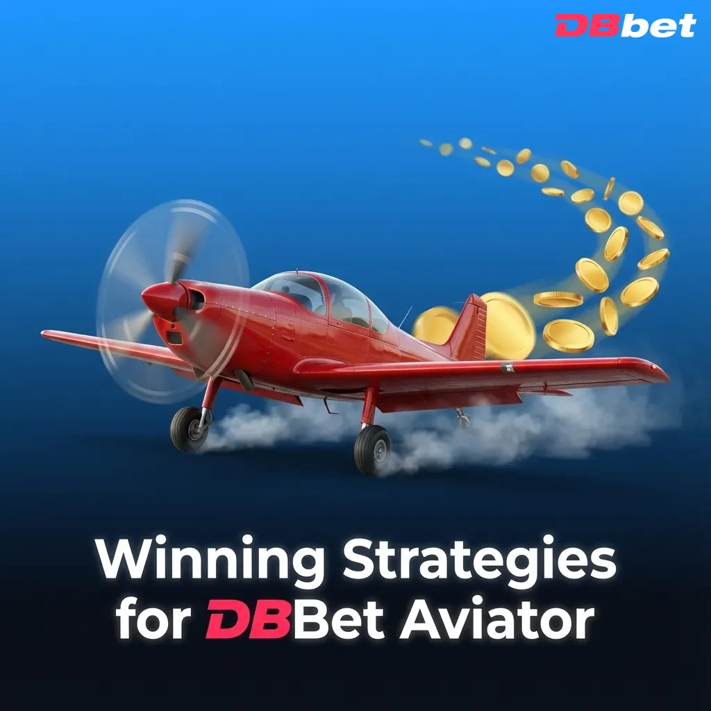 Colorful DBBet Aviator game screen with plane and multiplier, overlaid tips for safe, budgeted play and modest cashout strategy