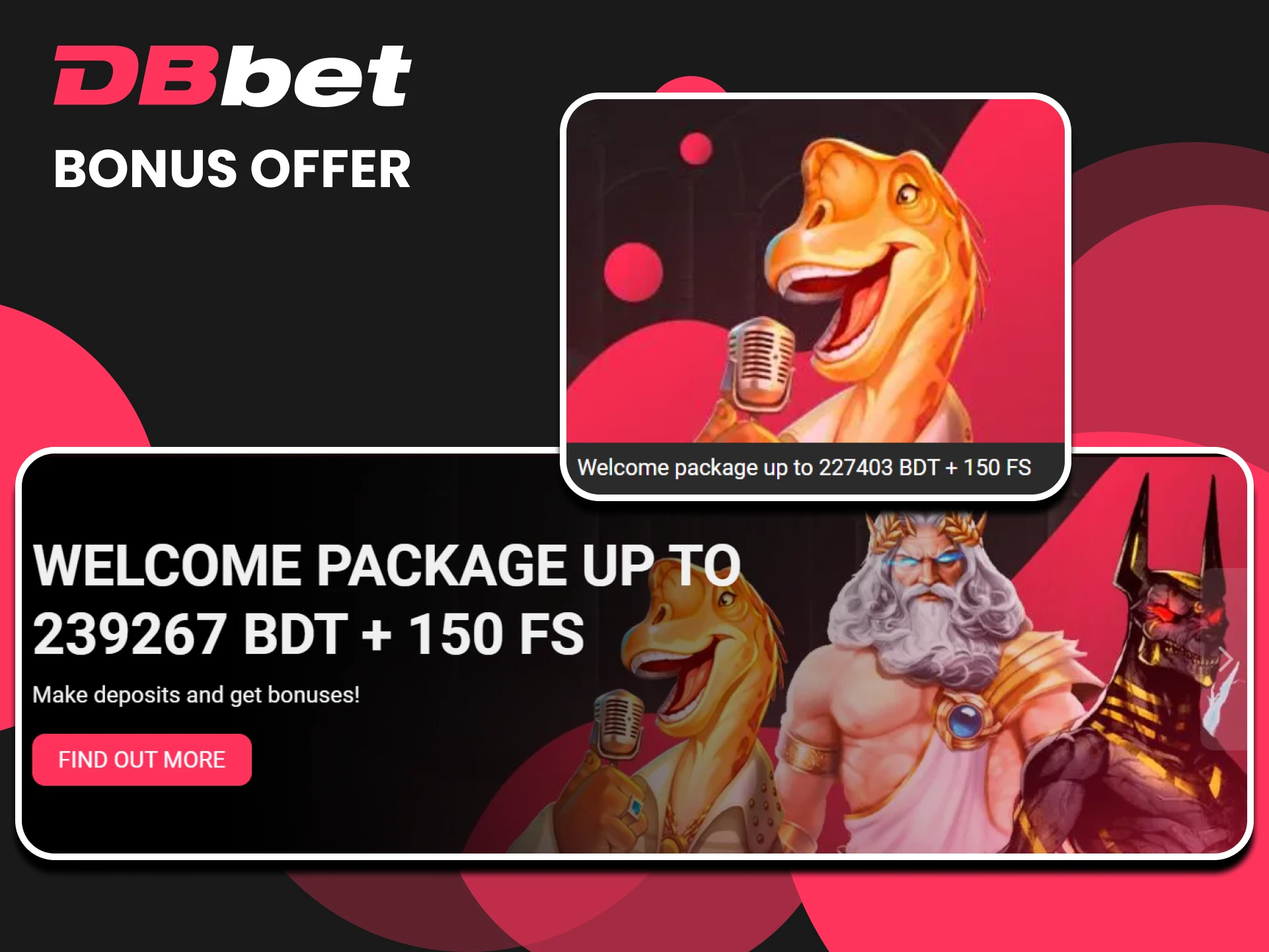 DBbet gives bonuses to Aviator players.