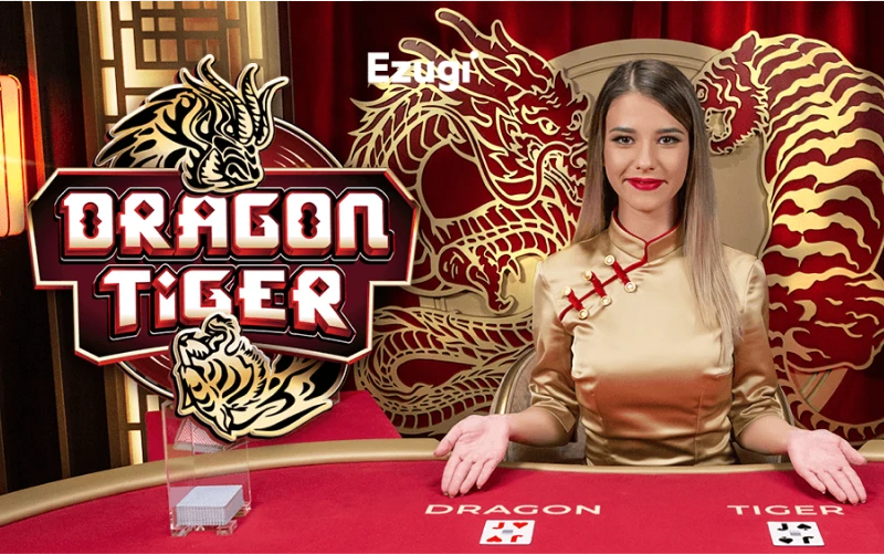 Dynamic Dragon Tiger Live card game available for real-time play on DBbet.