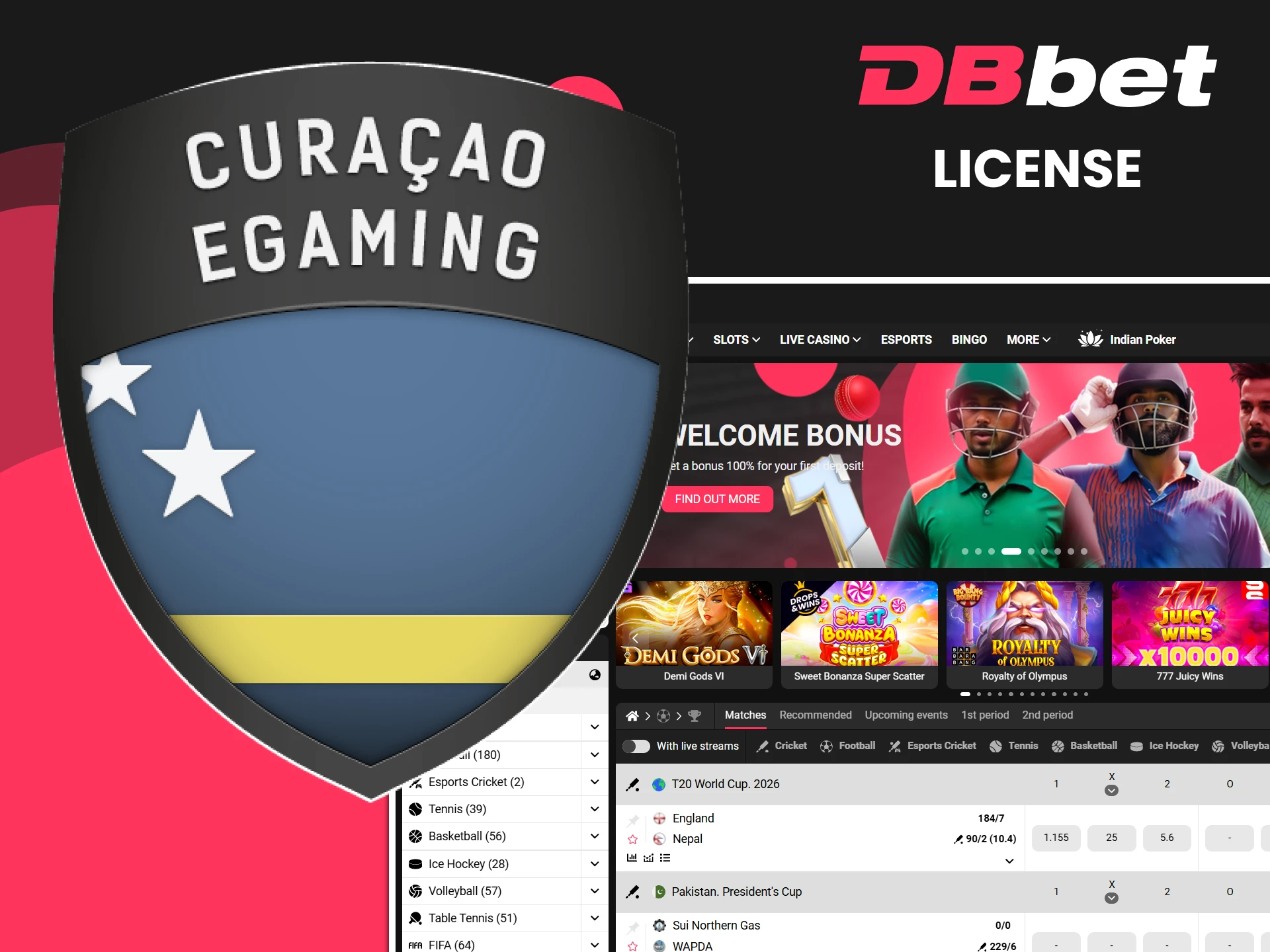 DBbet is secure and safe for users.