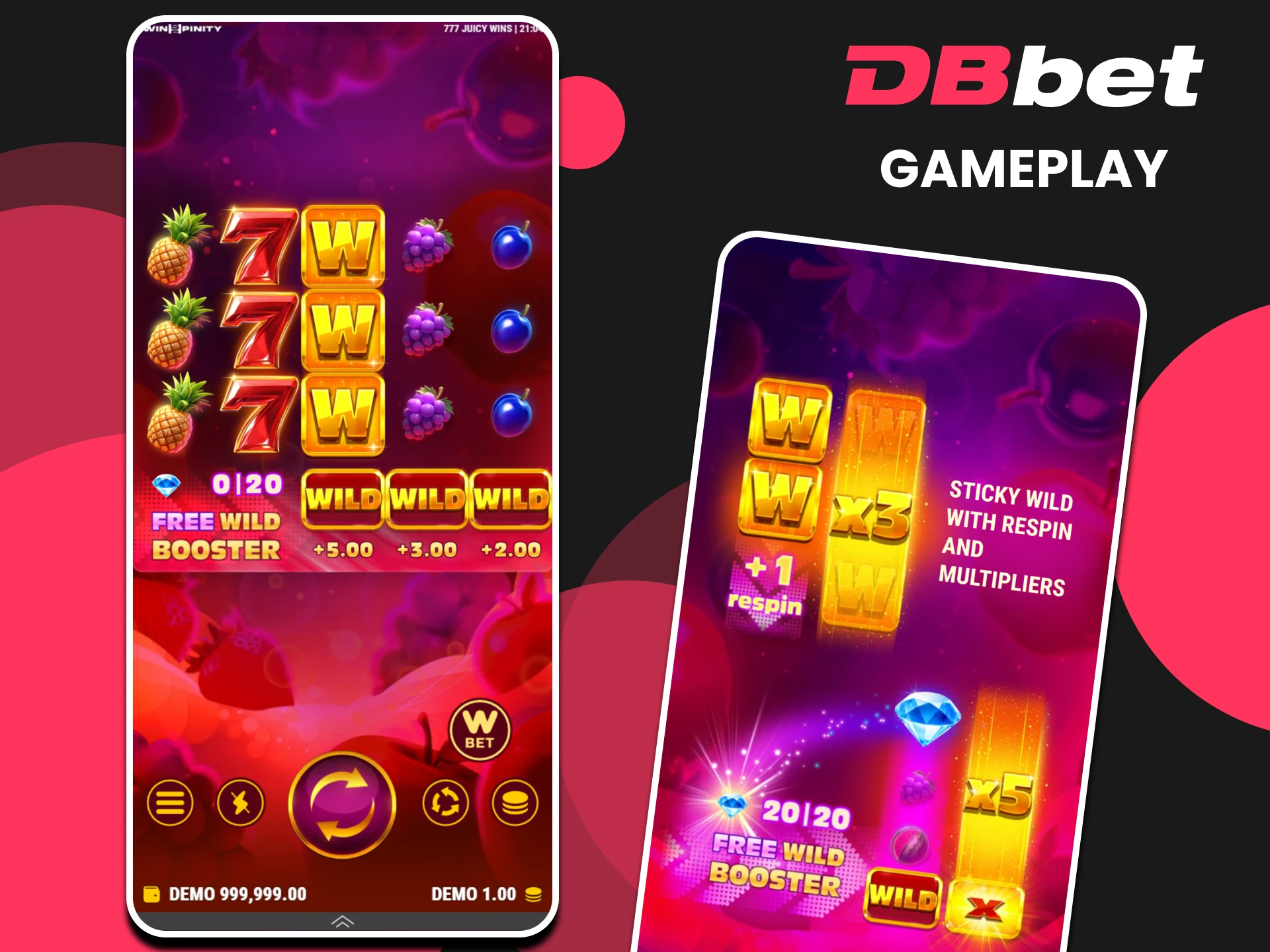 Explore the gameplay of DBbet slots.