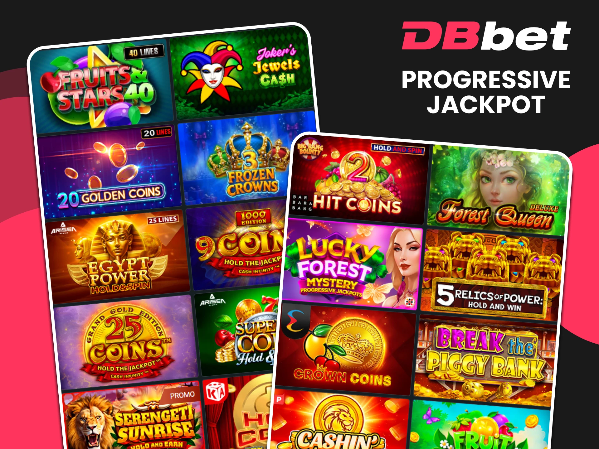 Hit the jackpot in slots from DBbet.