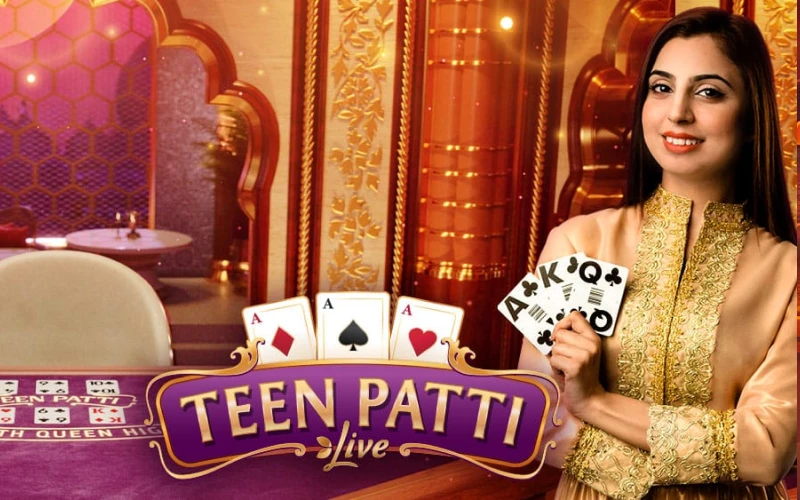 The popular Teen Patti Live card game for users in Bangladesh on DBbet
